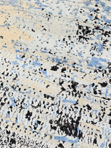 Lorven Hand-Knotted Wool & Bamboo Silk Rug - Blue