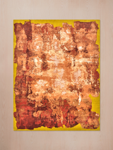 Kaedor Hand-Knotted Wool & Bamboo Silk Rug - Red