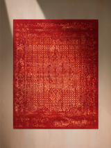 Rovelle Hand-knotted Wool & Bamboo Silk Rug