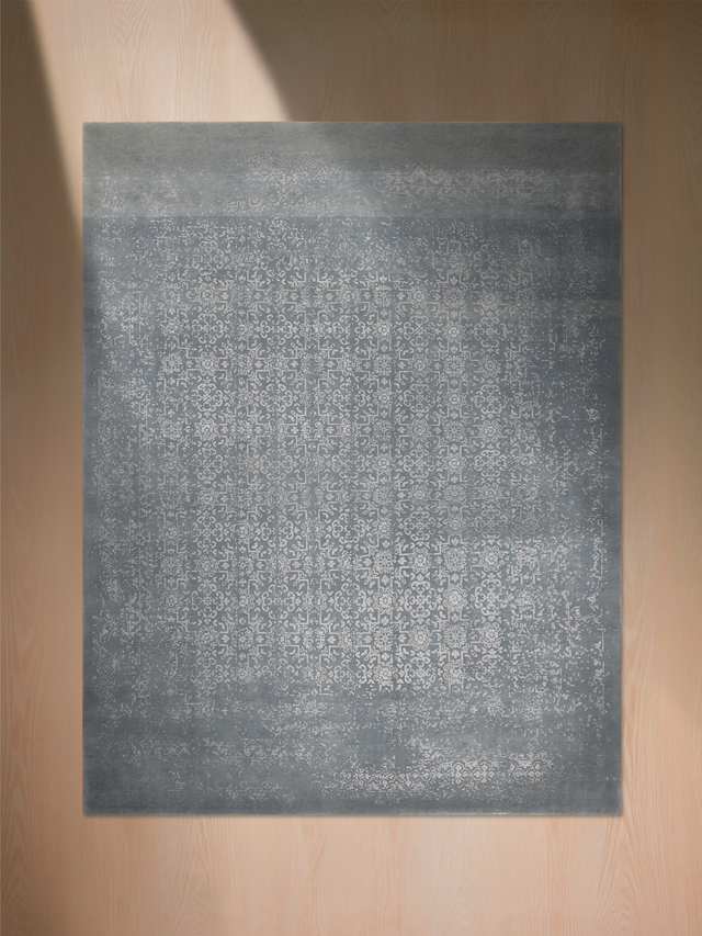 Taran Wool & Bamboo Silk Hand-Knotted Rug