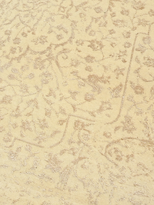 Maro Wool & Bamboo Silk Hand-Knotted Rug - Beige