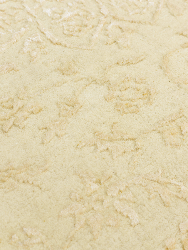 Kavi Pistachio Shell Wool & Bamboo Silk Hand-Knotted Rug