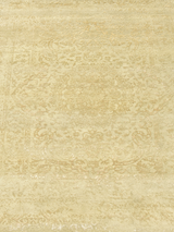 Kavi Pistachio Shell Wool & Bamboo Silk Hand-Knotted Rug