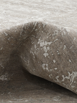 Kavi Wool & Bamboo Silk Hand-Knotted Rug - Stone Grey