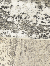 Mavelle Hand-Knotted Wool & Bamboo Silk Rug - Khaki
