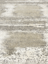 Mavelle Hand-Knotted Wool & Bamboo Silk Rug - Khaki