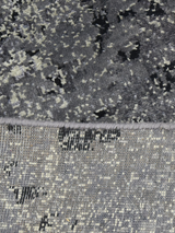 Nerith Hand-Knotted Wool & Bamboo Silk Rug - Grey