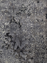 Nerith Hand-Knotted Wool & Bamboo Silk Rug - Grey