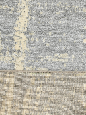 Orellan Hand-Knotted Wool & Bamboo Silk Rug - Beige