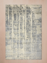 Orellan Hand-Knotted Wool & Bamboo Silk Rug - Beige