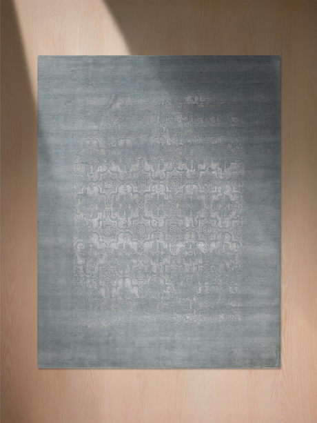 Tirren Hand-knotted Wool & Bamboo Silk Rug