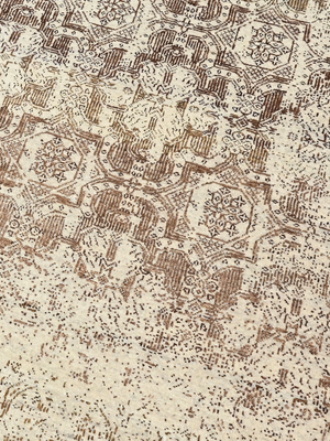Kavi Wool & Bamboo Silk Hand-Knotted Rug - Off White
