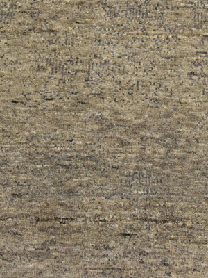Navira Hand-knotted Wool & Bamboo Silk Rug - Khaki