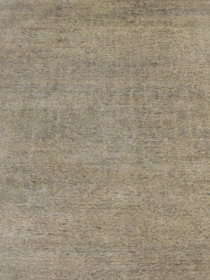 Navira Hand-knotted Wool & Bamboo Silk Rug - Khaki