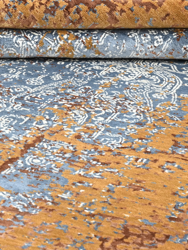 Oryn Hand-knotted Wool & Bamboo Silk Rug