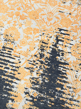 Ravell Hand-Knotted Wool & Bamboo Silk Rug - Charcoal