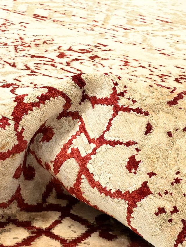 Renwick Hand-knotted Wool & Bamboo Silk Rug