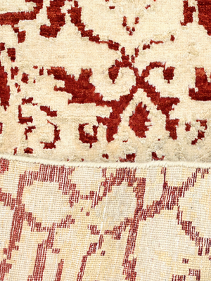 Renwick Hand-knotted Wool & Bamboo Silk Rug - Beige