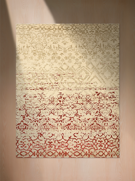 Renwick Hand-knotted Wool & Bamboo Silk Rug