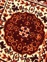 Zafira Hand-Knotted Wool & Bamboo Silk Rug - Burgundy