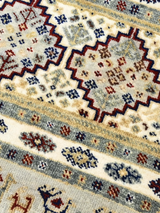 Torin Hand-Knotted Wool & Bamboo Silk Rug - Grey