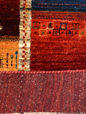 Davan Hand-Knotted Wool Rug – Multi