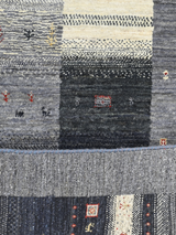 Dareh Hand-Knotted Wool Rug – Charcoal