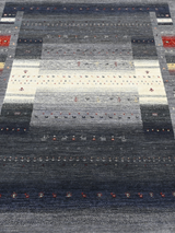 Dareh Hand-Knotted Wool Rug – Charcoal