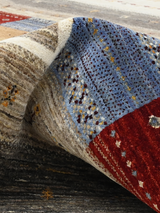 Terak Hand-Knotted Wool Rug – Multi (Earthy Tones)