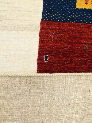 Falak Hand-Knotted Wool Rug – Beige