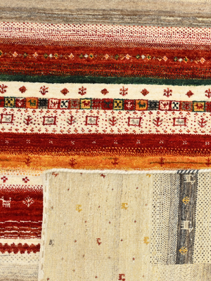 Kamak Hand-Knotted Wool Rug – Multi