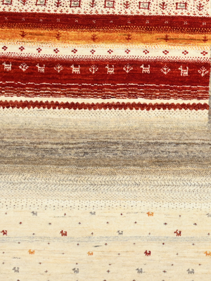 Kamak Hand-Knotted Wool Rug – Multi