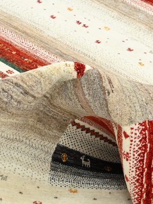 Kamak Hand-Knotted Wool Rug – Multi