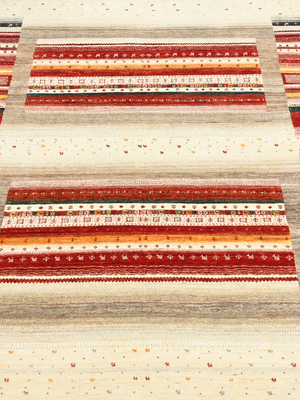 Kamak Hand-Knotted Wool Rug – Multi