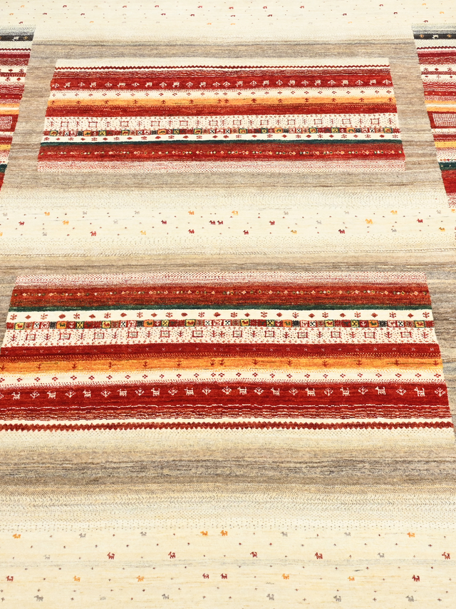 Kamak Hand-Knotted Wool Rug – Multi