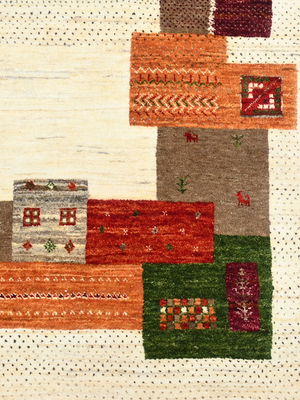 Zoran Hand-Knotted Wool Rug – Off-White