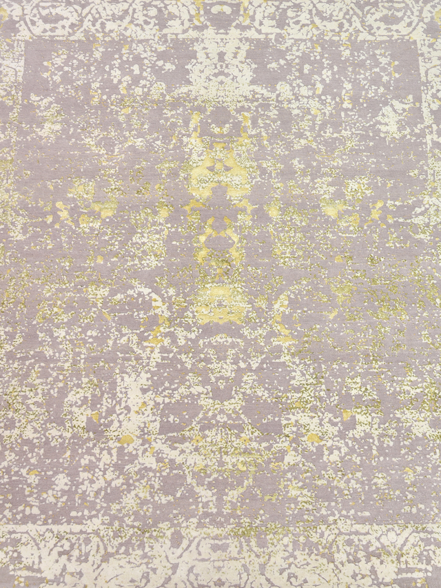 Baha Wool & Bamboo Silk Hand-Knotted Rug