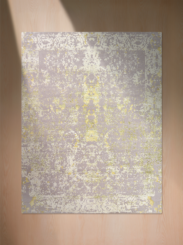 Baha Wool & Bamboo Silk Hand-Knotted Rug