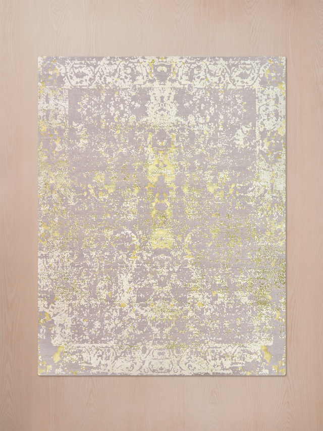 Baha Wool & Bamboo Silk Hand-Knotted Rug