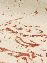 Tracy Wool & Bamboo Silk Hand-Knotted Rug - Rust