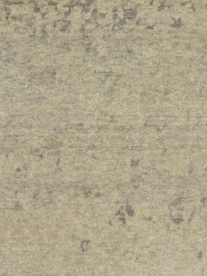 Isa Wool & Bamboo Silk Hand-Knotted Rug - Khaki
