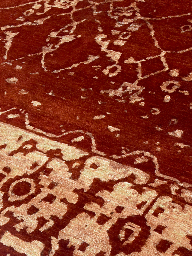 Alven Hand-knotted Wool & Bamboo Silk Rug