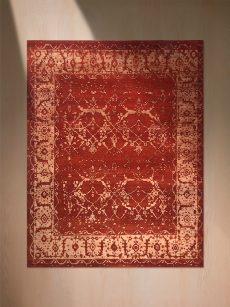 Alven Hand-knotted Wool & Bamboo Silk Rug