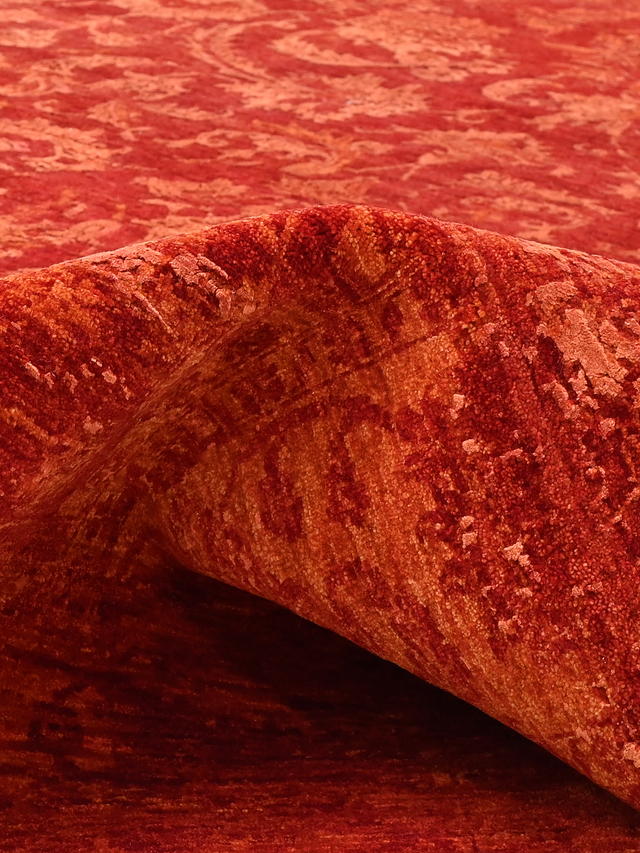 Tessara Hand-knotted Wool & Bamboo Silk Rug