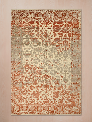 Parin Wool & Bamboo Silk Hand-Knotted Rug - Ravi
