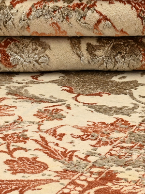 Parin Wool & Bamboo Silk Hand-Knotted Rug - Ravi