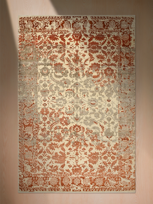 Parin Wool & Bamboo Silk Hand-Knotted Rug - Ravi