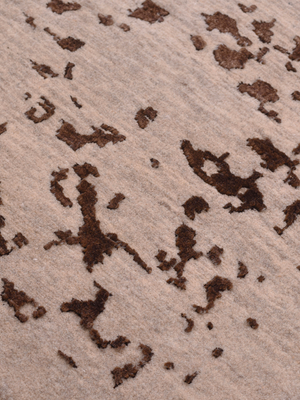 Kaivan Hand-knotted Wool & Bamboo Silk Rug - Almond