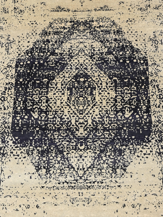 Elowen Hand-knotted Wool & Bamboo Silk Rug