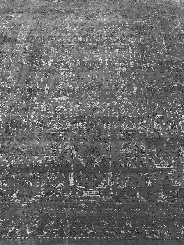 Veyra Hand-knotted Wool & Bamboo Silk Rug